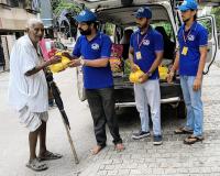 నగరంలో నిరాశ్రయులకు, అనాథలకు 258వ అన్నదాన కార్యక్రమం