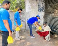 నిరాశ్రయులకు 265వ అన్నదాన కార్యక్రమము 